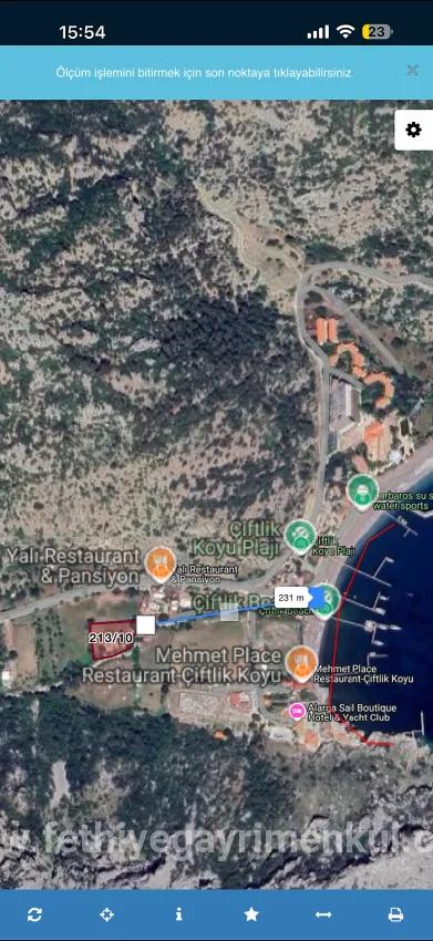 Feld Zu verkaufen in Bayır Bz. Marmaris - Feld-Zonierung - 2.500 m²