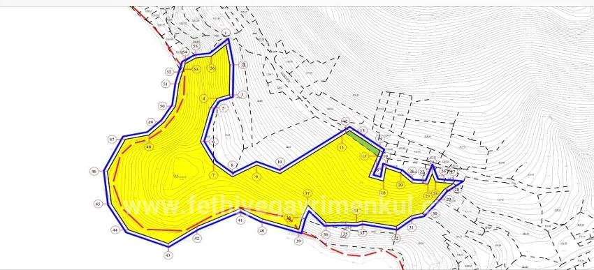 Land Zu verkaufen in Bozburun Bz. Marmaris - Kommerziell-Zonierung - 32.000 m²