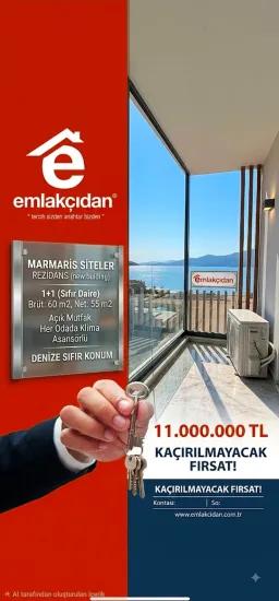 Marmaris In den Siteler direkt am Meer 1+1 zum Verkauf null Residence