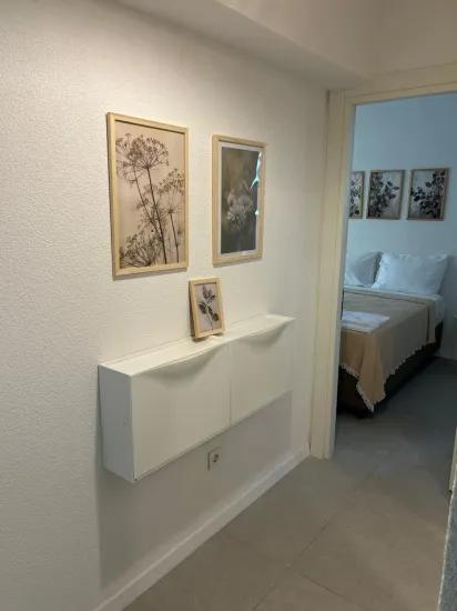 Marmaris Çıldır, 30 m zum Meer, neu, luxuriös, mit Garten, möbliert, zu vermieten, 2+1