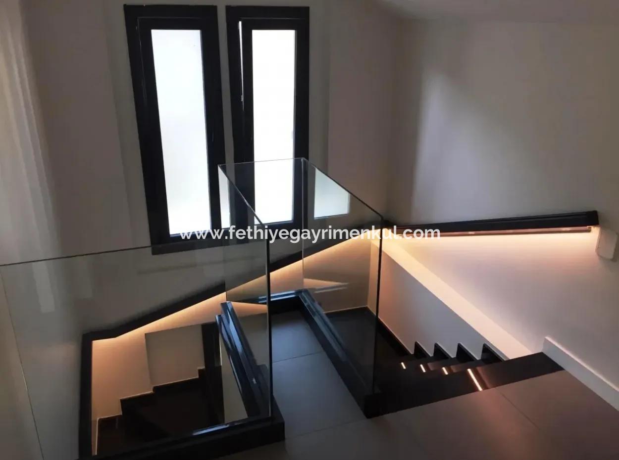 Schöne Villa Zum Verkauf In Marmaris Beldibi District, Villa Smart-Villa 220 M2 4 Zimmer 2 Wohnzimmer