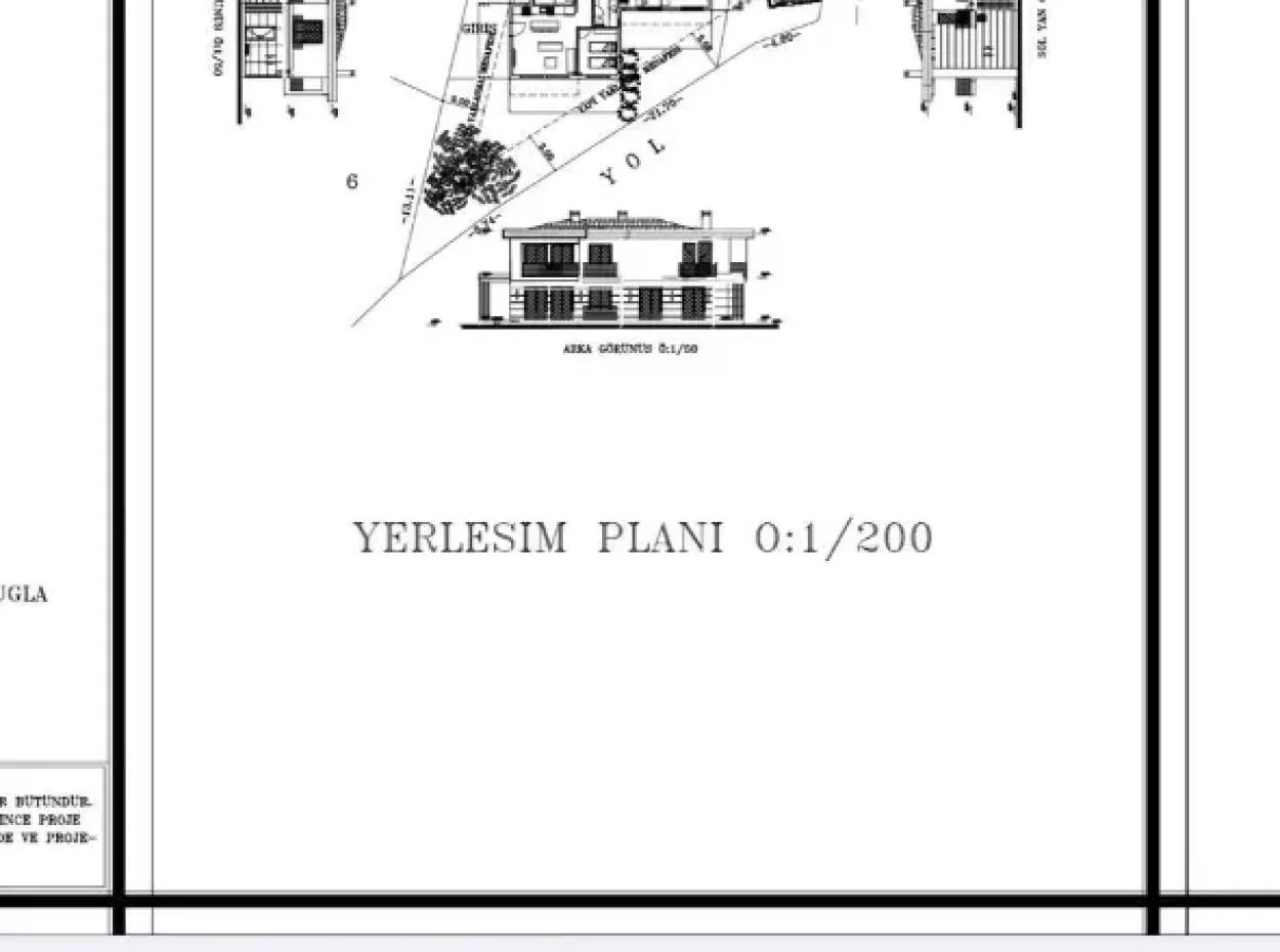 Luxuswohnung Zum Verkauf Mit Swimmingpool Im Stadtteil Gökçe Des Bezirks Ula Der Provinz Muğla 2 Km Zum Meer Mit Blick Auf Den Wald