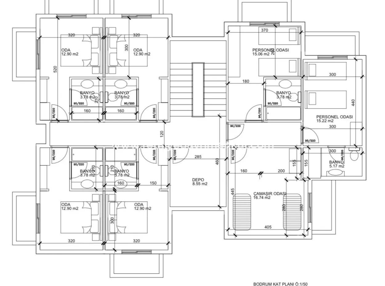 Boutique-Hotel Mit Swimmingpool Auf 1400M2 Grundstück Mit Waldblick Im Dorf Marmaris Camli