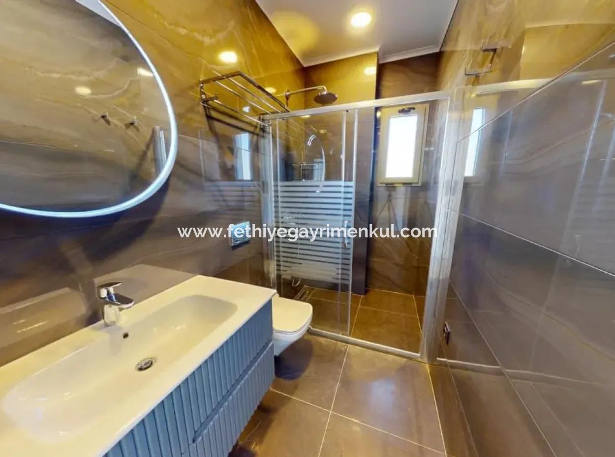 4 Zimmer 1 Wohnzimmer Maßgefertigte Villa Auf 800M2 Grundstück Mit Pool Mit Herrlichem Meerblick In Marmaris Gökbel Gebiet