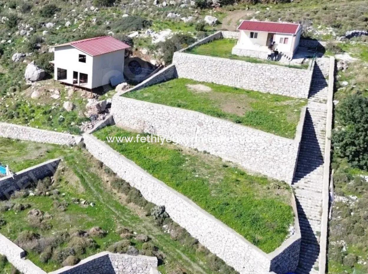 2100M2 Vorgefertigtes Dorfhaus Mit Meerblick Zum Verkauf Im Dorf Söğüt, Marmaris