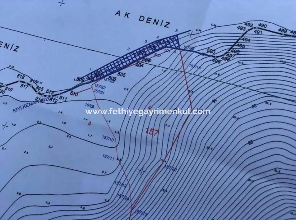 Das Land Zum Verkauf Von Marmaris In Der Nähe Des Meeres Grundstück Hotels, Marina, Yacht Club Land 4000 M2