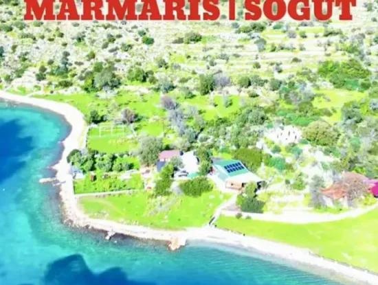 290M2 Grundstück Zum Verkauf Am Meer In Marmaris Söğüt Village Vom Immobilienmakler