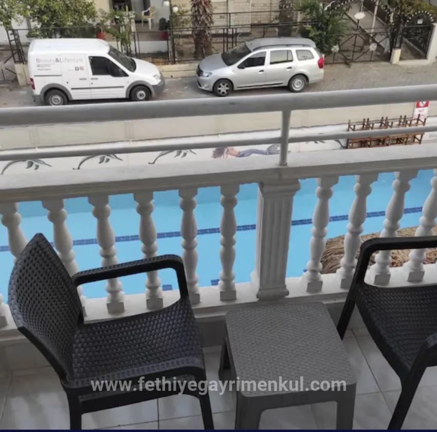 In the centre of Marmaris furnished rental 1+0 flat