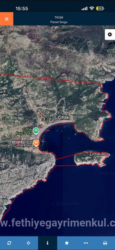 Field For sale in Bayır Nbh. Marmaris - Field Zoned - 2.500 m²