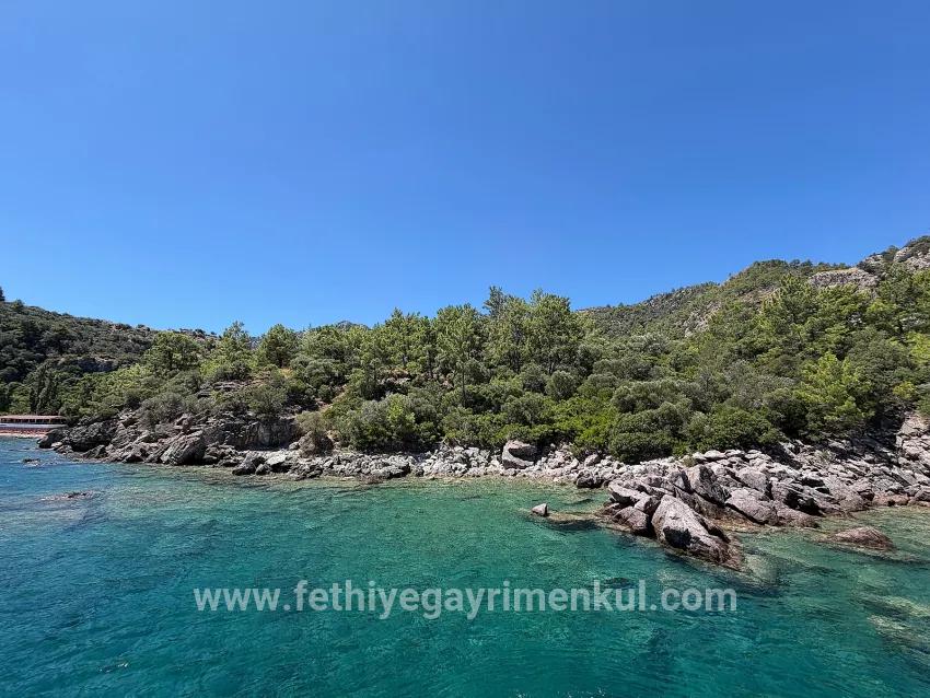 Marmaris Turunç cove with sea zero 4700 m2 controlled usage area