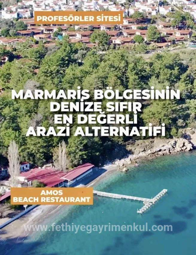 Marmaris Turunç cove with sea zero 4700 m2 controlled usage area