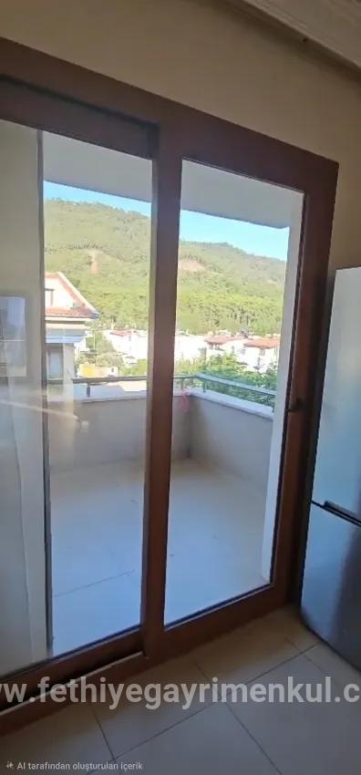 In Beldibi, a spacious and airy 3+1 rental apartment In a brand new building In excellent condition