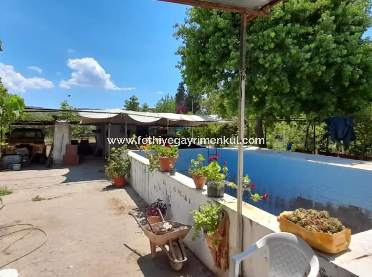 13000M2 Farmhouse Suitable To Be A Boutique Hotel 3 Km From Akyaka Center Gökkova Kitesurfe 1 Km Away