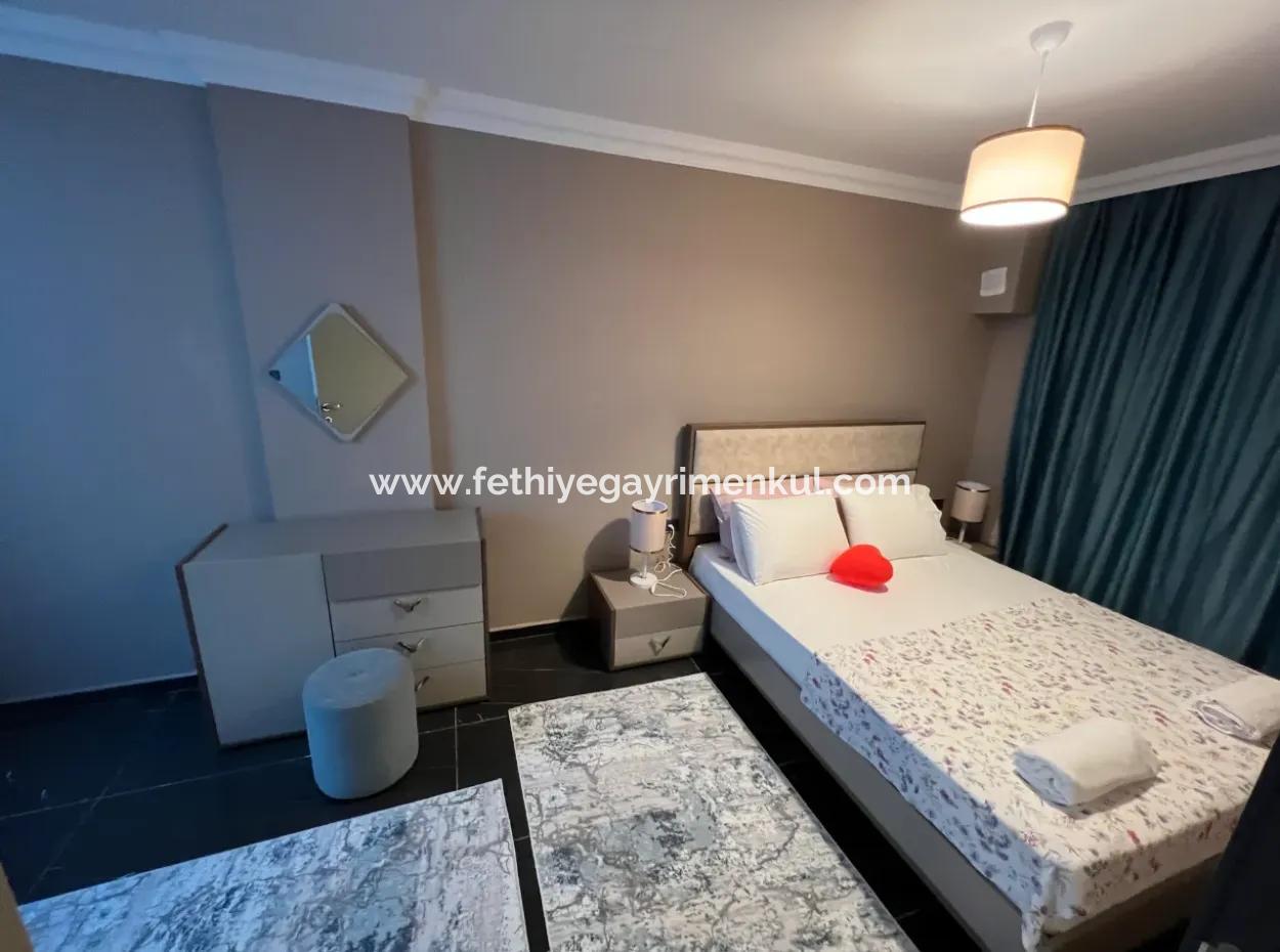 3 Rooms, 1 Living Room, 3 Bathrooms, Ultra-Luxury Daily Rental Villa With Fully Detached Swimming Pool In Marmaris Cetibeli Neighborhood