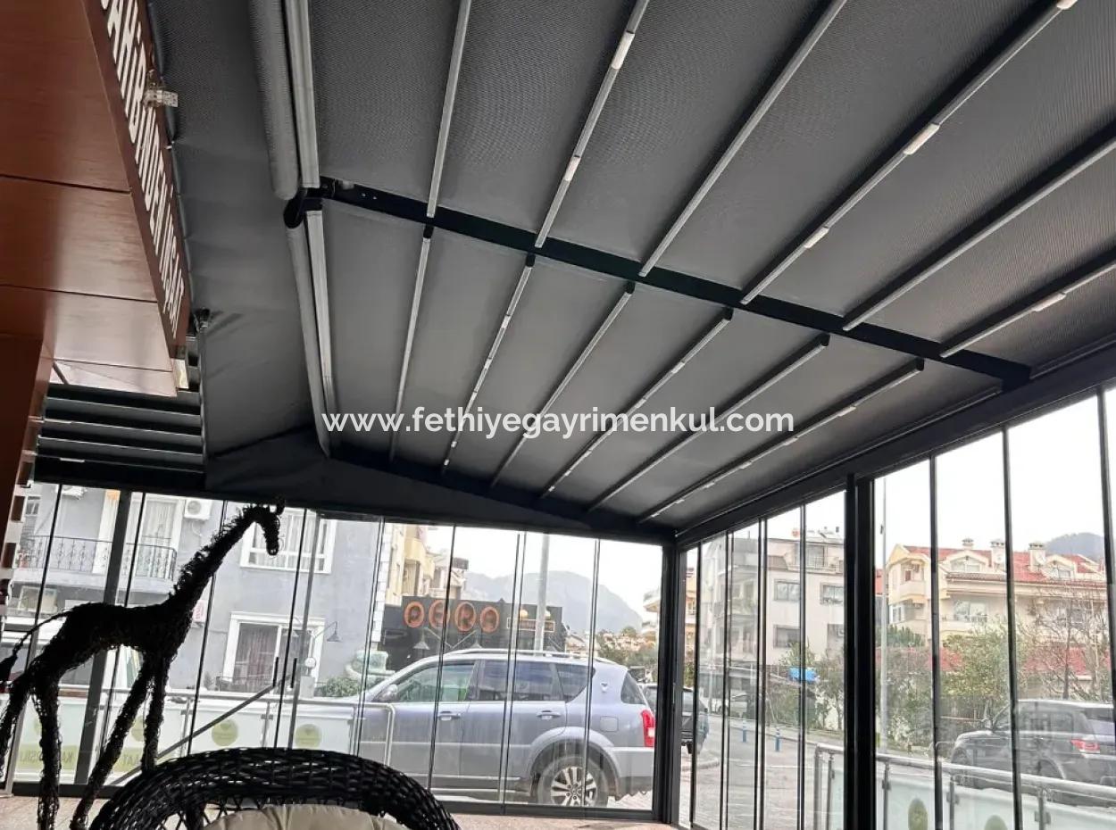 In The Center Of Marmaris, 128M2 Ground Floor And 30M2 Ground Floor, 2 Title Deed Corners With A Lower Floor, Emergency Sale Store Suitable For Every Job