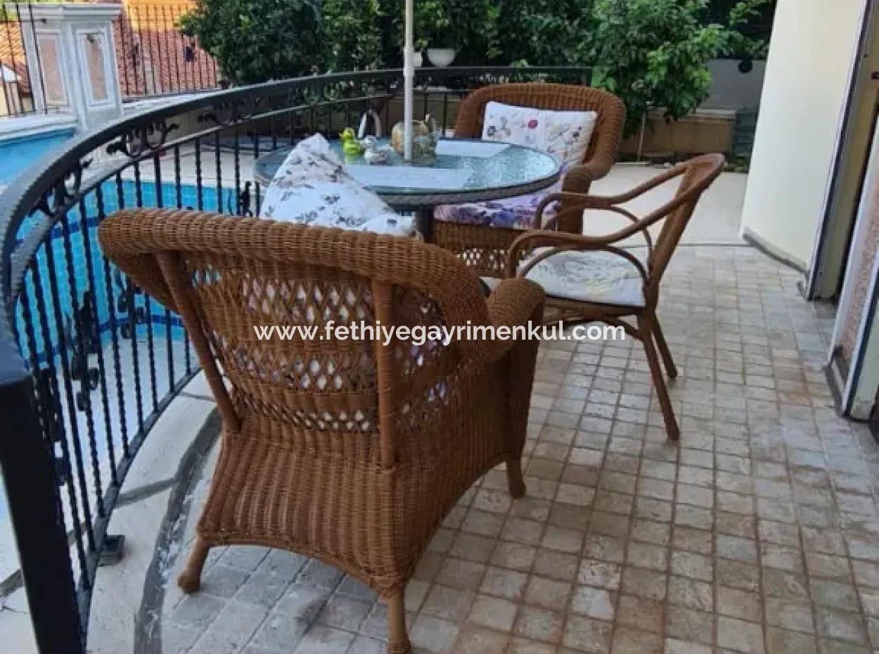 Villa For Sale In Armutalan, Marmaris With A Fully Detached Garden And Pool