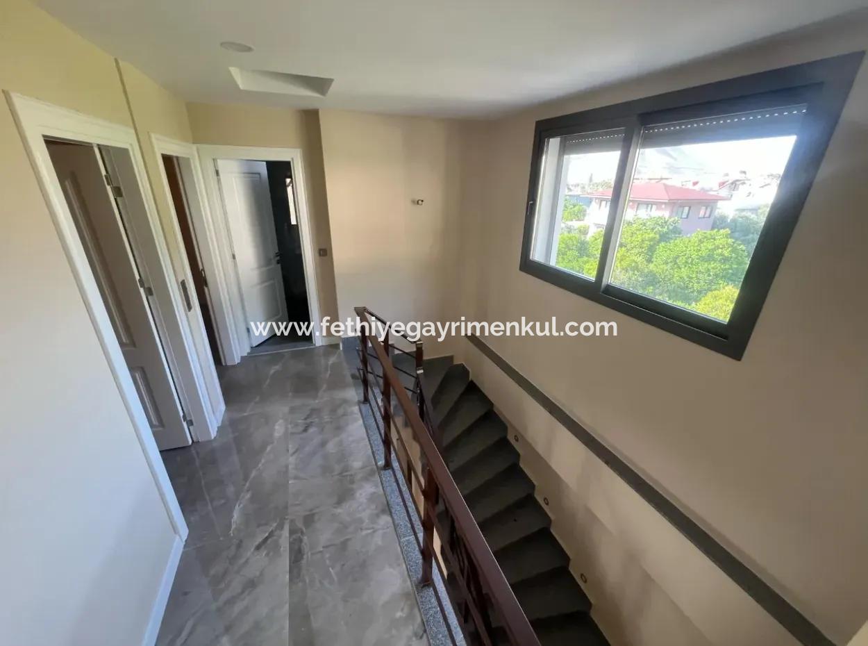 New Building With Detached Swimming Pool Close To The Sea In Icmeler Neighborhood Of Marmaris District 3 Rooms 1 Living Room 3 Bathrooms 200M2 Ultra Luxury Villa For Sale On A Plot Of 350M2