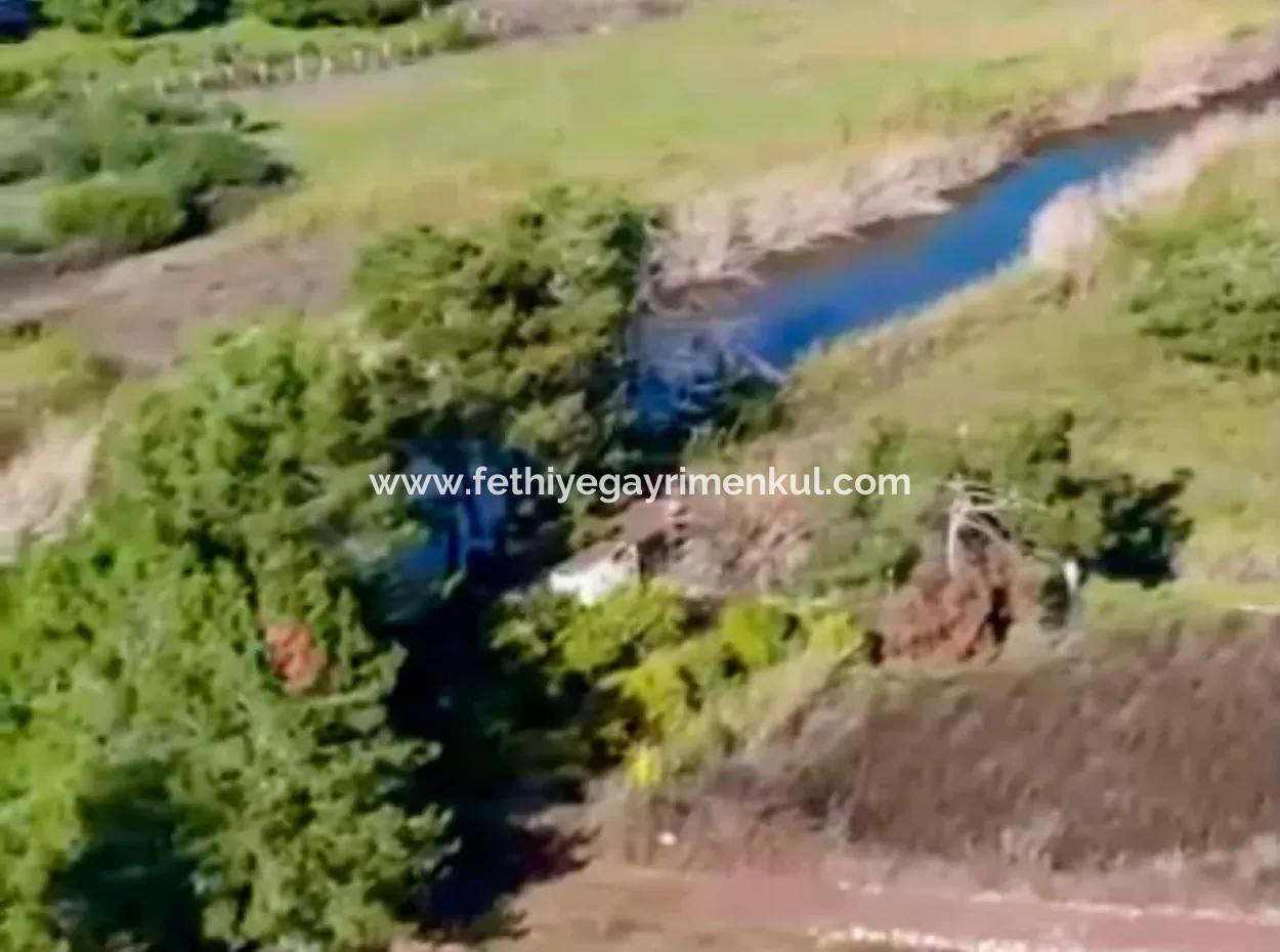 Our 10000M2 Shared Land Suitable For Commercial Use By The Canal In Marmaris Is For Sale