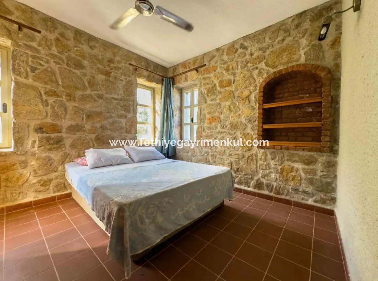 4 1 Stone Villa For Sale In A Fully Detached 150M2 Plot In Old Datca Village