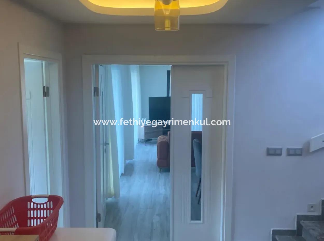 Marmaris Çamdibi 5 1 Fully Detached Pool Furnished Triplex Villa For Rent