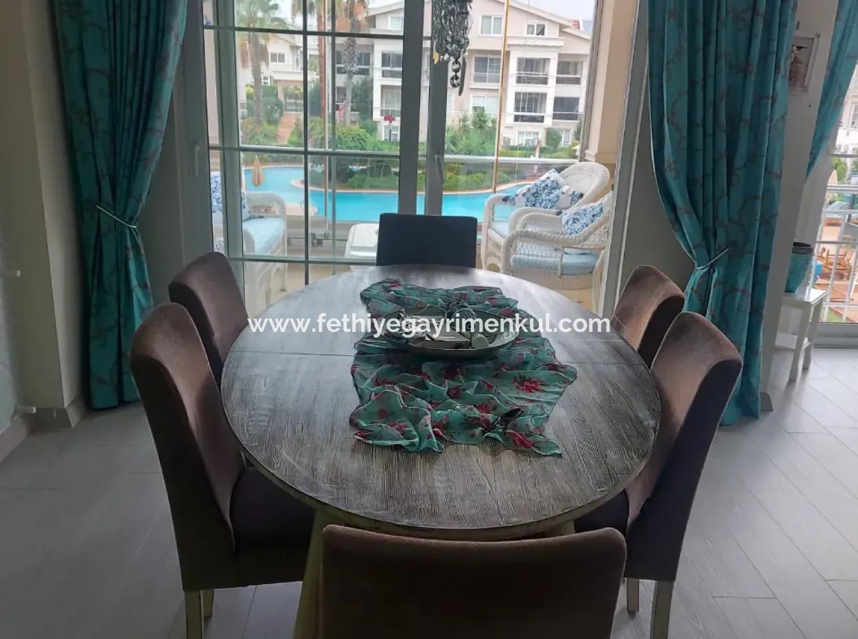 3 1 Furnished-Unfurnished Flat For Rent In Camiavlu Neighborhood Secure Site With Pool