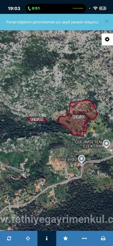 Для продажи Поле в Bayır Marmaris - Под Поле застройку - 2.500 m²