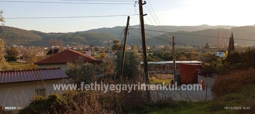 Akyaka,ya 8 Km Uzaklıkta 15 Odalı Villa Projesi Çizilmiş 1186 M2 Satılık Arsa