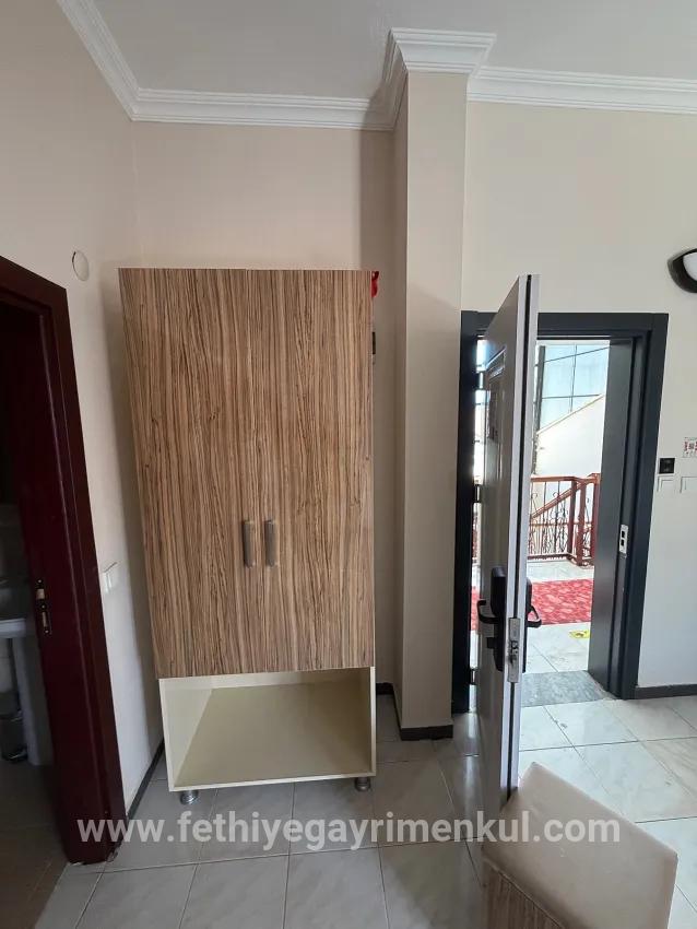 Marmaris merkezinde kiralık eşyalı 1+0 daire
