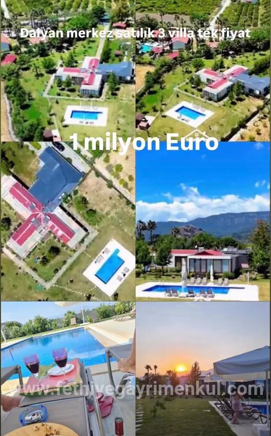 Ortaca Dalyan Mah. Satılık 9+3 Müstakil ev - 5.600 m²