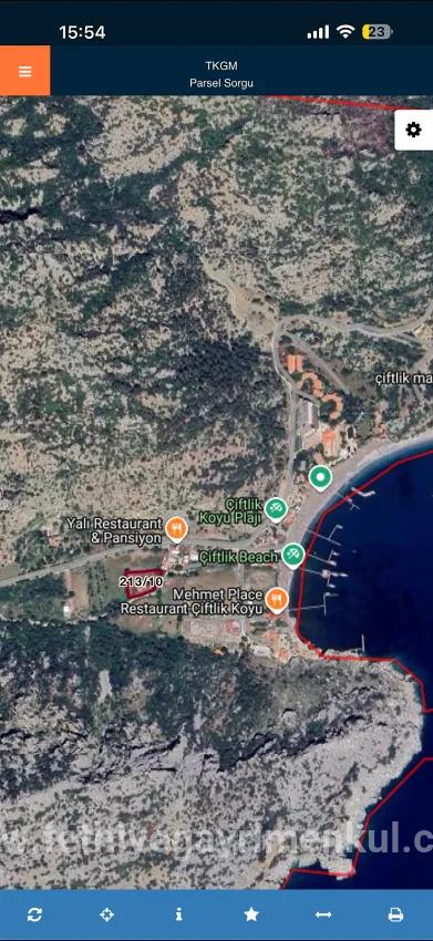 Marmaris Bayır Mah. Satılık Tarla - Tarla İmar Durumlu - 2.500 m²
