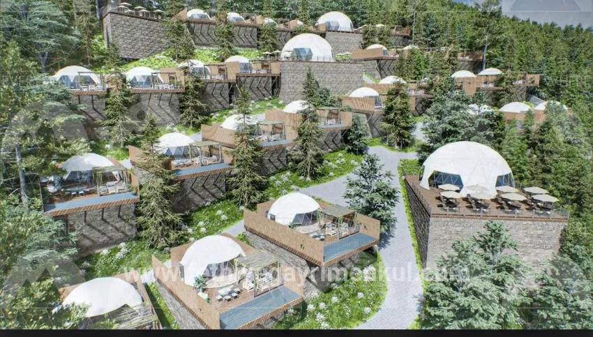 Marmaris Çetibelinde orman İçerisinde 13.500 m2 Özel kullanım alanı
