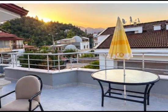Marmaris Camiavlu’da Müstakil Havuzlu & Geniş Bahçeli 4+1 Satılık Lux Tripleks Villa