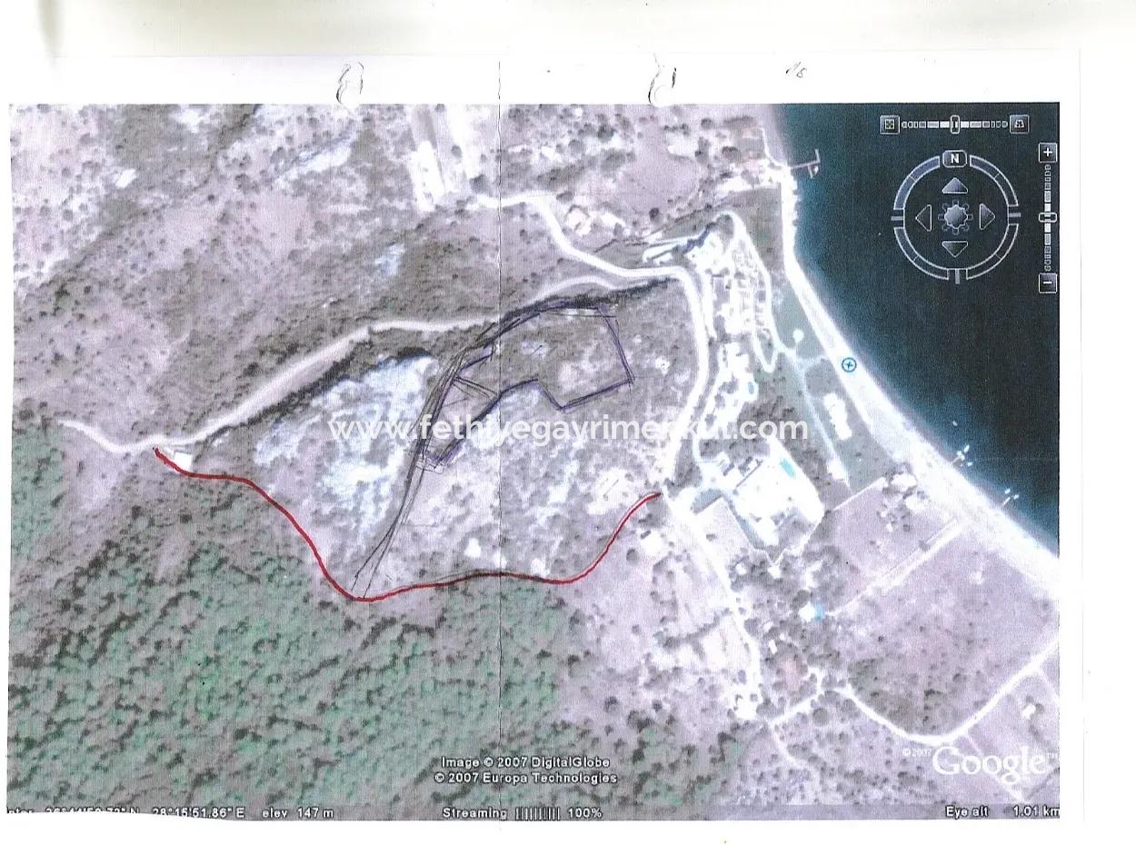 Kumlubük Koyunda Deniz Manzaralı 11000 M2 Satılık Arsa