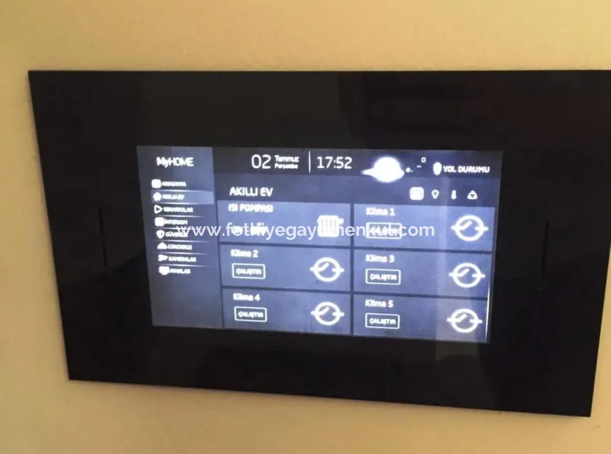 Marmaris İlçesi Beldibi Mahallesinde Satılık Müstakil Havuzlu 4 Oda 2 Salon 220 M2 Havuzlu Akıllı  Villa