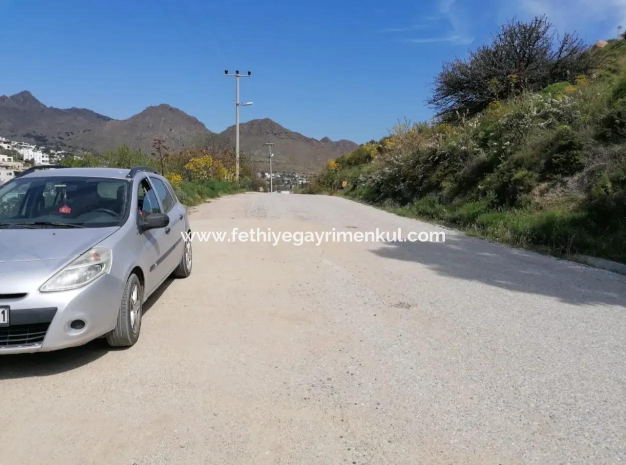 Bodrum Akyarlar Mevkisinde Denize Sıfır 4000M2 Turizm İmarlı Satılık Arsa