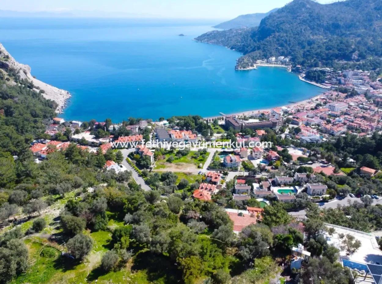 Emlakçıdan Marmaris Turunç Koyunda Deniz Manzaralı Satılık Butik Otel  Odalı