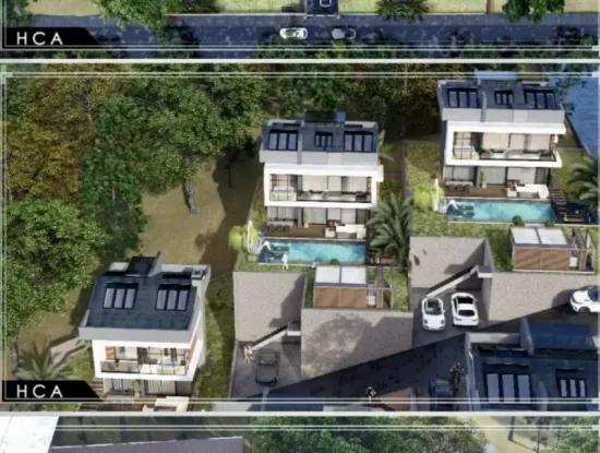 Marmaris Turunç Koyu İçerisinde 6 Villa Yapımına Uygun Satılık Deniz Manzaralı 3200M2 Arsa